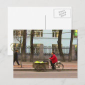 Groenten leveren briefkaart (Voorkant / Achterkant)