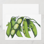 groenten; limabonen, biologisch Boerderij (Voorkant / Achterkant)