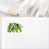 groenten; limabonen, biologisch Boerderij Etiket (Insitu)