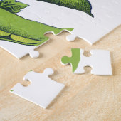 groenten; limabonen, biologisch Boerderij Legpuzzel (Zijkant)