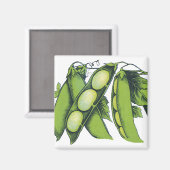  groenten; limabonen, biologisch Boerderij Magneet (Voorkant / Achterkant)