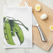 groenten; limabonen, biologisch Boerderij Theedoek (Quarter Fold)