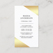 Groenten Mes Snijplank Catering Chef Visitekaartje (Achterkant)