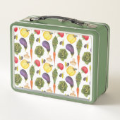 Groenten Metal Lunchbox (Achterkant)