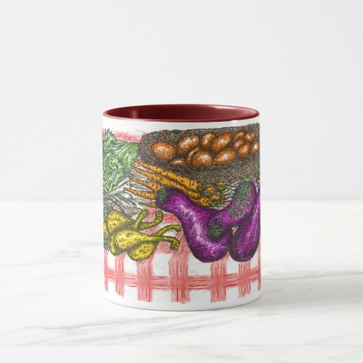 groenten mok (Midden)