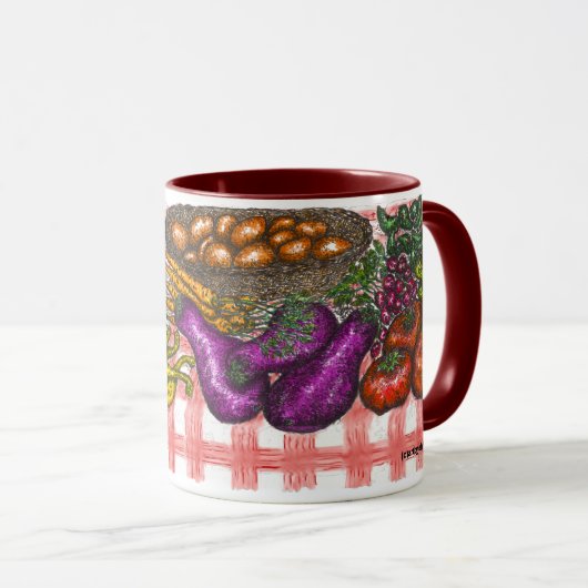 groenten mok (Voorkant rechts)