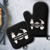 Groenten Monogram Ovenwant & Pannenlap Set