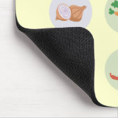 Groenten Mousepad Muismat (Hoek)