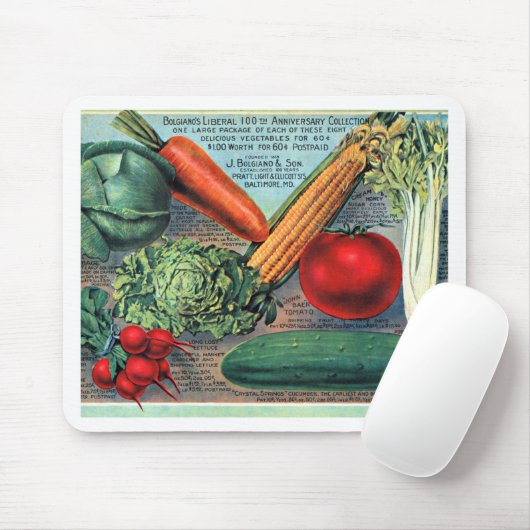  groenten muismat (Met muis)