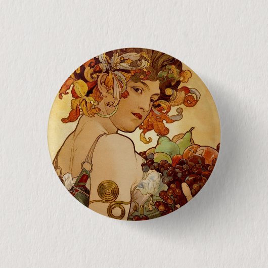 Groenten - najaar 1897 ronde button 3,2 cm (Voorkant)
