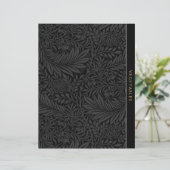 Groenten | Ontvanger divider |  zwarte Floral (Staand voorkant)