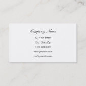 Groenten - Plantaardige Visitekaartjes in water (Achterkant)