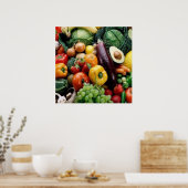 GROENTEN POSTER (Keuken)