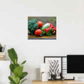 Groenten Poster (Thuiskantoor)