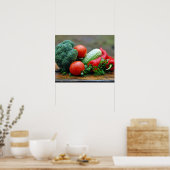 Groenten Poster (Keuken)