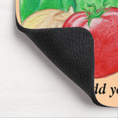 Groenten produceren mousepad muismat (Hoek)