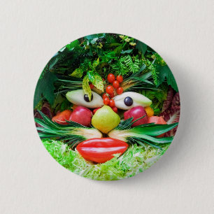 Groenten Ronde Button 5,7 Cm