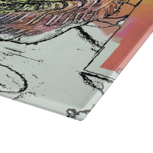 GROENTEN SNIJPLANK (Hoek)