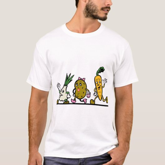 Groenten T-shirt (Voorkant)