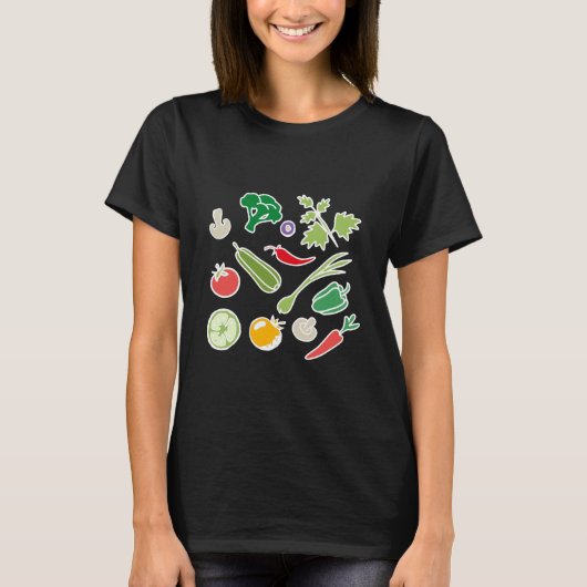 Groenten T-shirt (Voorkant)