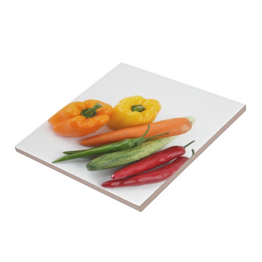 Groenten. Tegeltje (Zijkant)