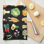 Groenten Theedoek (Quarter Fold)