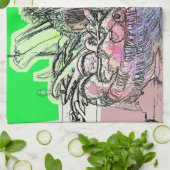 GROENTEN THEEDOEK (Gevouwen)