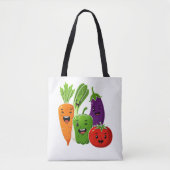 Groenten Tote Bag (Voorkant)