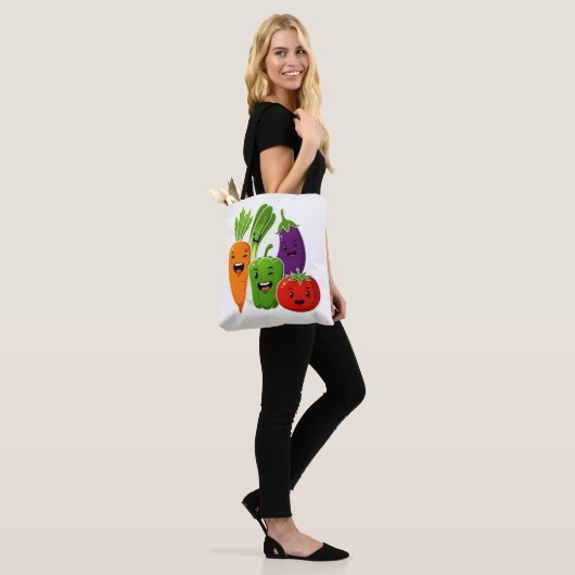 Groenten Tote Bag (Op model)