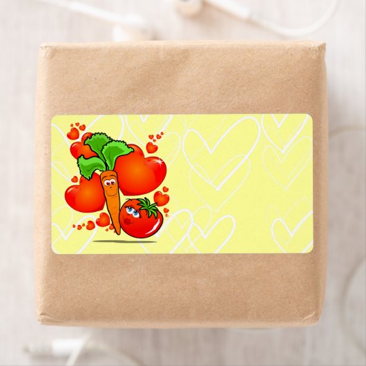 Groenten uit liefde, etiket (Insitu)