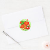 Groenten uit liefde, sticker (Envelop)