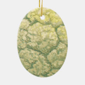 groenten Veggies bloemkool Keramisch Ornament (Achterkant)