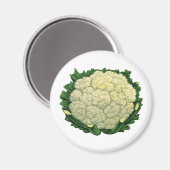 groenten Veggies bloemkool Magneet (Voorkant / Achterkant)