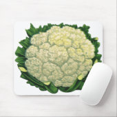  groenten Veggies bloemkool Muismat (Met muis)