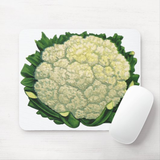  groenten Veggies bloemkool Muismat (Met muis)