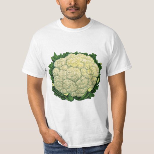 groenten Veggies bloemkool T-shirt (Voorkant)