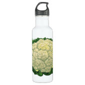 groenten Veggies bloemkool Waterfles (Voorkant)