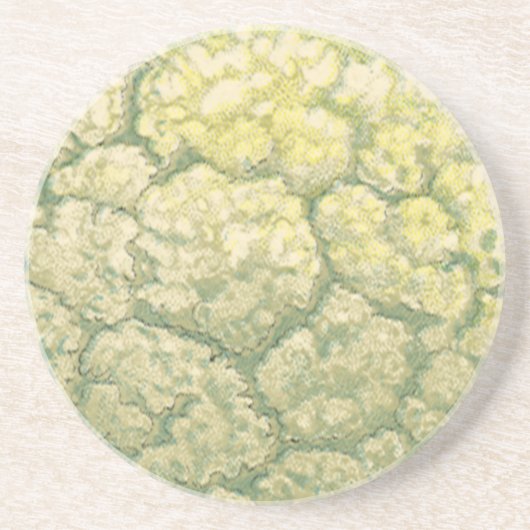 groenten Veggies bloemkool Zandsteen Onderzetter (Voorkant)