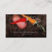 Groenten Visitekaartje (Achterkant)