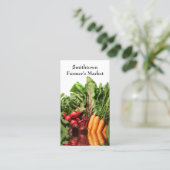 Groenten Visitekaartje (Staand voorkant)