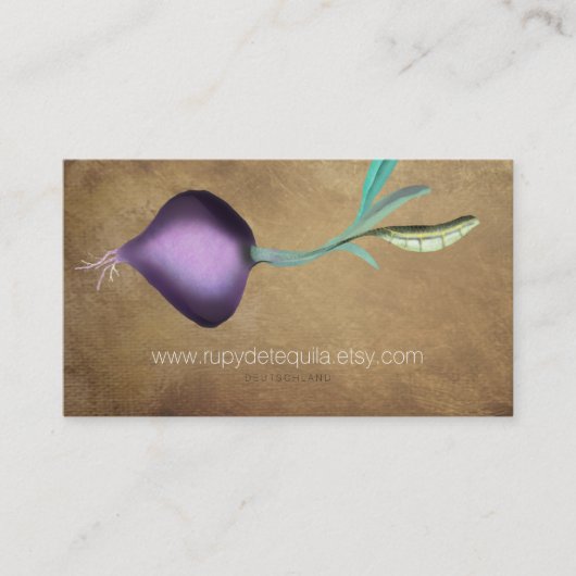 Groenten Visitekaartje (Voorkant)