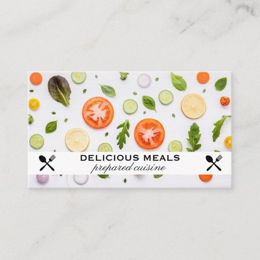 Groenten | Voedingspatroon Visitekaartje (Voorkant)