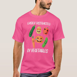 Groenten voor mannen, gezond leven, eten t-shirt