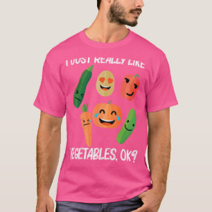 Groenten Voor Mannen Vrouwen Gezonde Levensstijl V T-shirt