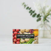 groenten, vruchten, specerijen | Cultuur Visitekaartje (Staand voorkant)