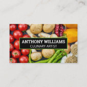 groenten, vruchten, specerijen | Cultuur Visitekaartje (Voorkant)