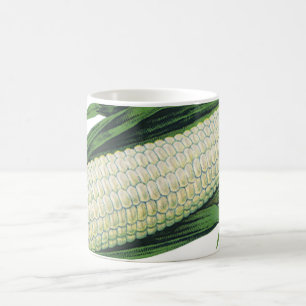  groenten Witte korn op de krab Koffiemok