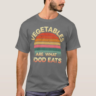 Groenten zijn wat voedsel eet jongen t-shirt