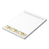 Groentenboer- en tuinbouwproducten notitieblok (Linkerzijde)