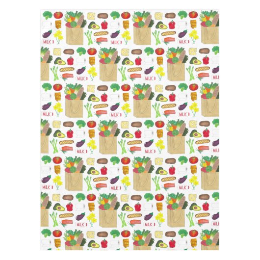 Groentenboer- en tuinbouwproducten tafelkleed (Voorkant)